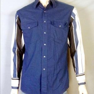 Vintage Express Rider Pearl Snap